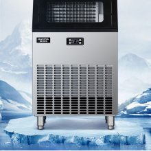 澳柯玛制冰机75~110kg公斤商用奶茶店大型制作机方形造冰机全自动