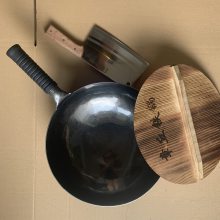 章丘铁锅哪家正宗章丘手工锻打铁锅品牌无涂层熟铁锅