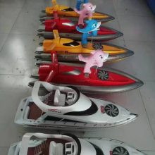 河南郑州方向盘儿童遥控船水上游乐设备厂家