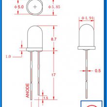 ϳ ҹӦɳɶϷʹ 5MM̷ֱLED