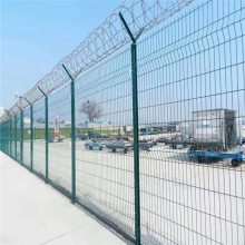 机场公路隔离网 飞机场跑道围网 飞机场钢筋围界网 规格齐全