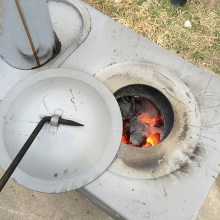 移动式取暖烤火炉冬季露营帐篷活动房屋用室内立式取暖炉子