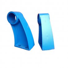 公路桥梁铸铁护栏支架 防撞护栏扶手支撑架牛角架 盈年定制