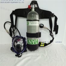 正压式空气呼吸器 碳纤维6.8L/30容量 自给开放式呼吸器