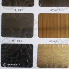 真空电镀黑钛乱纹不锈钢板 仿高比不锈钢电梯乱纹黑钛板 201/304不锈钢彩色板
