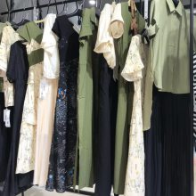 杭州******哈祥喜2019夏装广州品牌女装折扣批发走份批发服装一手货源