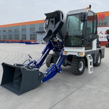 自上料搅拌车 自卸式混凝土搅拌机参数自动上料水泥罐车