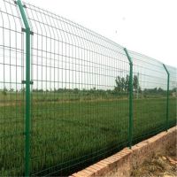 广州现货 双边丝护栏网 圈地围挡铁丝网 围墙防护栏隔离栅