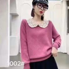 河南开封便宜衣服民族款保暖针织衫 ***直播带货衣服韩版女装。