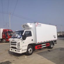 江铃顺达五十铃冷藏车 120马力 食品蔬菜运输车 4.2米冷链车