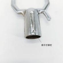 广东省潮州市潮安区彩塘镇22mm圆管铝合金加粗加厚撑衣杆配件厂家