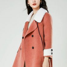 返季女装批发市场 特卖专场大衣【银钻双面羊绒大衣】21夏 专柜撤柜女装货源