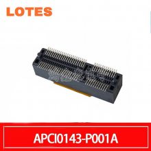 LOTES  M.2 ӿ ֱʽ H=5.3 APCI0143-P001A