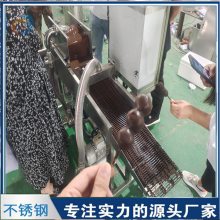 全自动冻干草莓裹巧克力酱机器 全自动冻干草莓淋巧克力酱机