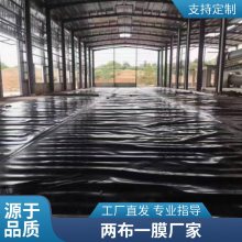 世杰 复合土工膜 垃圾填埋场防渗膜蓄水池两布一膜 抗撕扯 可定制