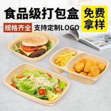 食品级PP一次性餐盒跨境出口品质餐饮便当盒ins风沙拉盒酒店商用