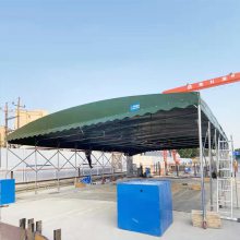 衡 阳衡 山ZKHS-07活动棚伸缩式大型户外停车遮阳篷