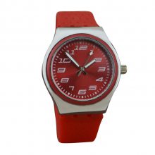厂家直销新款韩版简约糖果色硅胶表带果冻手表
