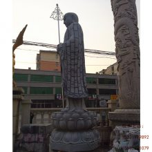 供奉雕塑摆件 供奉地藏王菩萨佛像 寺庙石雕阿弥陀佛