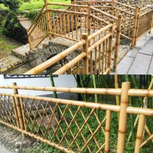 长沙市仿竹节护栏景区护栏小区护栏花池护栏草坪护栏
