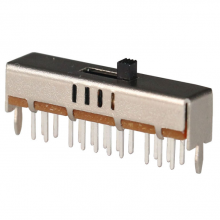 SS-44D08(4P4T)高品质四极四位拨动开关，滑动开关专业厂家直销-信发宝电子XFBAO