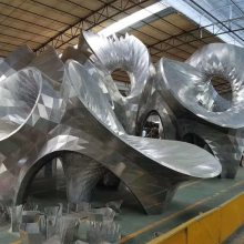 黑龙江省不锈钢大型雕塑|不锈钢艺术景墙制作大量生产