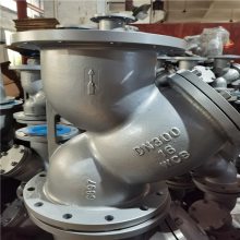 管道过滤器 法兰连接 铸钢材质 滤网过滤器 GL41H-25C WCB碳钢材质 DN600