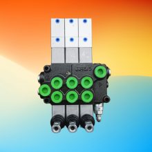 三联多路换向阀气控手动分配器环卫车Y液压件配件QZM40MD-T/OO0