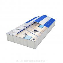 足球场棚子活动蓬房活动房一天搭建一个场馆