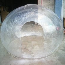 工厂定制直径3米亚克力开孔大球 有机玻璃直径4米拼接大球