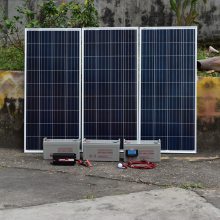 家用太阳能发电系统光伏电板逆变器农村新能源用电节能供电