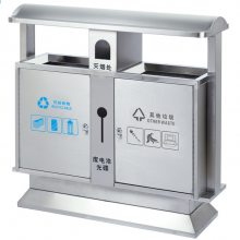 戶(hù)外不銹鋼分類(lèi)投放垃圾箱 定制款生活垃圾箱房 環(huán)衛(wèi)保潔垃圾桶