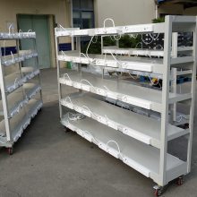 点烟器老化测试架子车载充电器移动电源老化车
