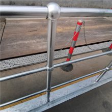 热镀锌66空心球立柱价格河北厂家
