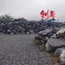 广东黑山石加工市场-哪个地方有太湖石-中式庭院景观假山石材