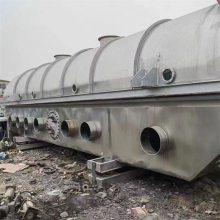 顺达二手振动流化床干燥机 不锈钢直线式烘干设备 多种物料可用