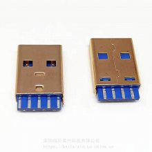 A3.0ʽƽ 9PIN USB3.0ͷ 180 п  L=18.5