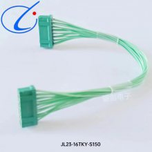 印制板矩形连接器 JL23-14TKY-S200MM 双头