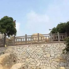 郑州天艺模具厂供应浙江杭州市水泥仿木护栏 嘉宁市水泥仿木栏杆