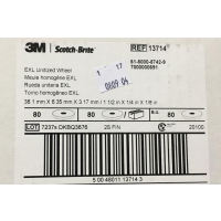 3M EXL1-1/2*1/4*1/8*2S FIN (13714)