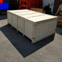 青岛出口木箱包装箱铁皮包角 加工胶合板木箱出口免熏蒸