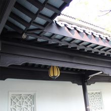 仿古建钢结构铝构装饰公司施工队 铝代木厂家 古韵 c014