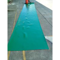 pvc软板防水 绿色电镀槽板 PVC绿软板焊接