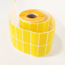 黄色不干胶标签 条码打印纸厂家 彩色不干胶贴纸 江苏条码纸生产厂家