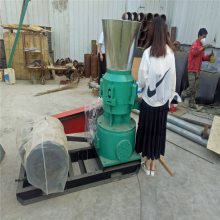 农作物秸秆造粒机 家用小型牛羊养殖制粒器 牧草饲料成型机