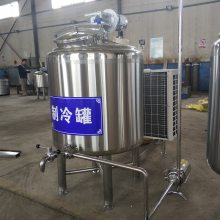 牛奶制冷罐 直冷式奶罐不锈钢卧式储奶设备 牧场鲜牛奶冷藏机器