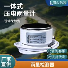 深圳压电式雨量计 碧野千里 BYQL-YLJ 压电雨量检测器 现场免标定