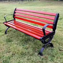 公园椅户外长椅长凳广场小区休闲椅防腐木铁艺不锈钢