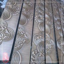 冠宸铝雕屏风 色彩丰富 效果逼真 艺术的创作