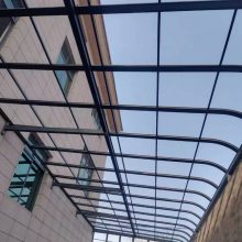 定做电动遮阳棚 铝合金露台棚 欧式遮阳防雨棚 别墅庭院天台楼顶雨棚